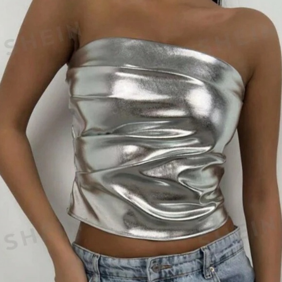 Zara  Silva tube top - Picture 1 of 2